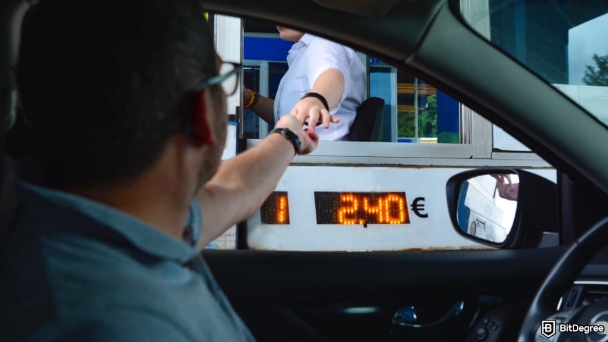 How to withdraw money from OKX in India: a person pays fees for using a toll road. How to withdraw money from OKX in India: a person pays fees for using a toll road.