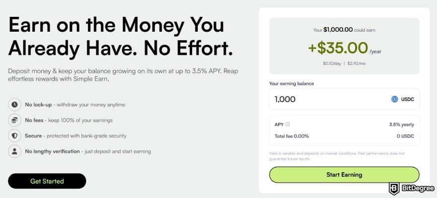 How to withdraw money from OKX in Philippines: Ogvio simple earn features.