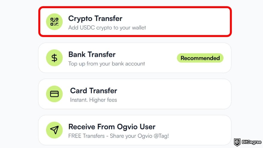 How to withdraw money from OKX in Philippines: pick [Crypto Transfer].