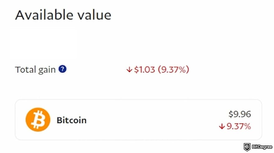 Ho to withdraw money from PayPal: available Bitcoin value.