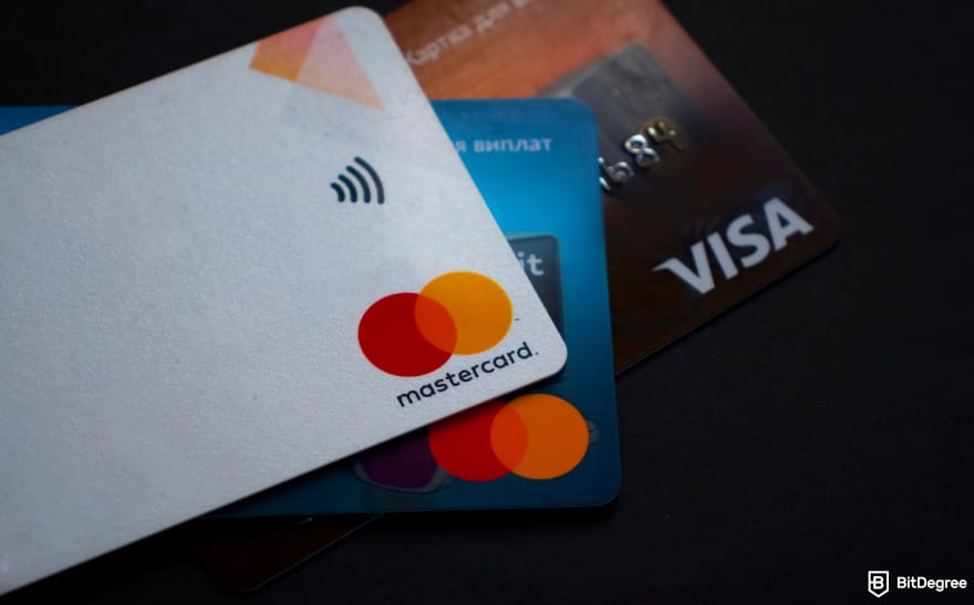 How to withdraw money from prepaid card online: Mastercard and Visa cards to illustrate prepaid cards. How to withdraw money from prepaid card online: Mastercard and Visa cards to illustrate prepaid cards.