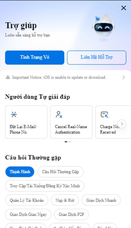 Sàn HTX là gì: Hỗ trợ khách hàng.