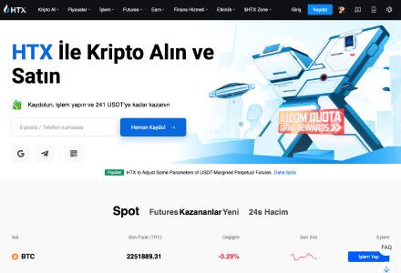 HTX Turkey - 0.2% Maximum Taker and Maker Fees