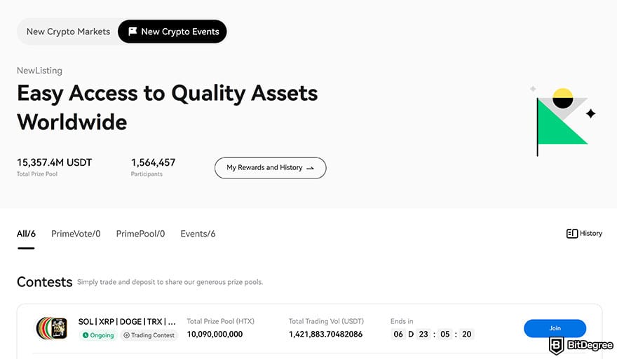 Huobi exchange review: easy access to new cryptocurrencies.