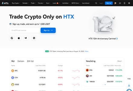 HTX - DAO-Powered Trading and Native Utility Token in One