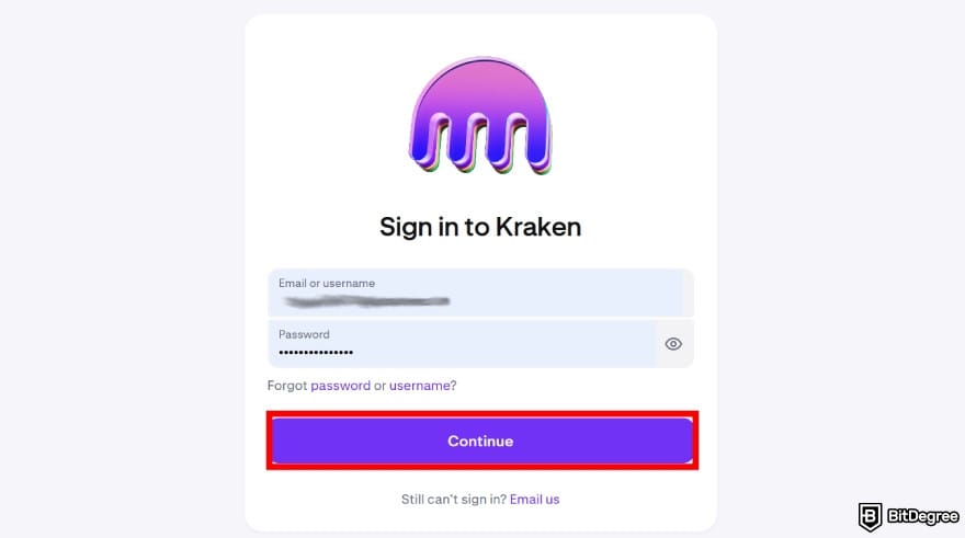 Is Kraken safe: login to your account.