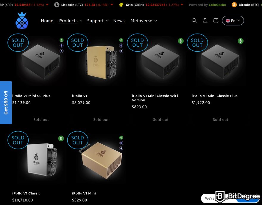 iPollo review: a preview of some iPollo sold-out products.