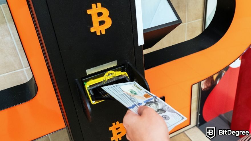 Is Bitcoin anonymous: Bitcoin ATM.