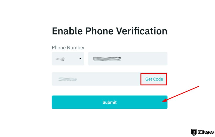Is BitMart safe: BitMart phone verification 2FA.