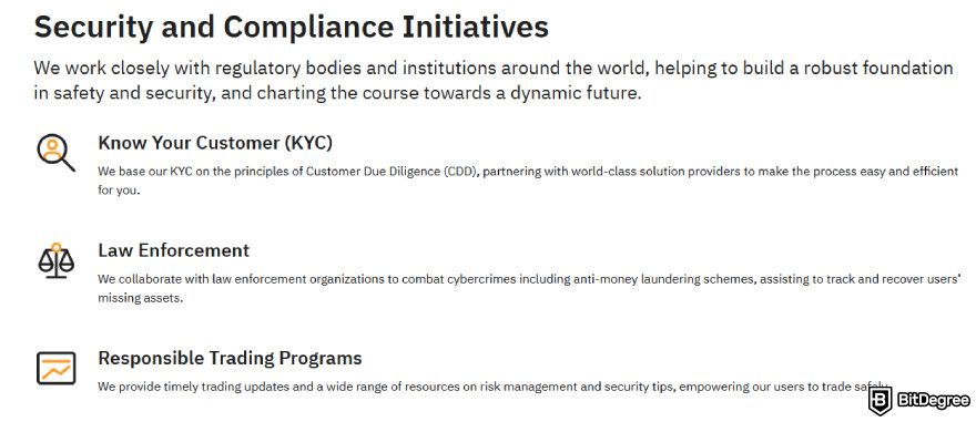 Is Bybit safe: Bybit's security and compliance initiatives.