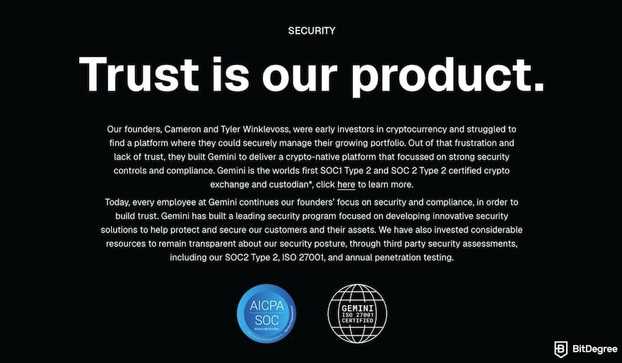 Is Bybit safe: Gemini certifications. Is Bybit safe: Gemini certifications.
