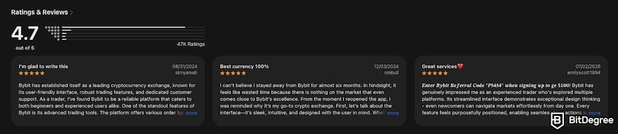 Is Bybit safe: Bybit's reviews and ratings on App Store. Is Bybit safe: Bybit's reviews and ratings on App Store.