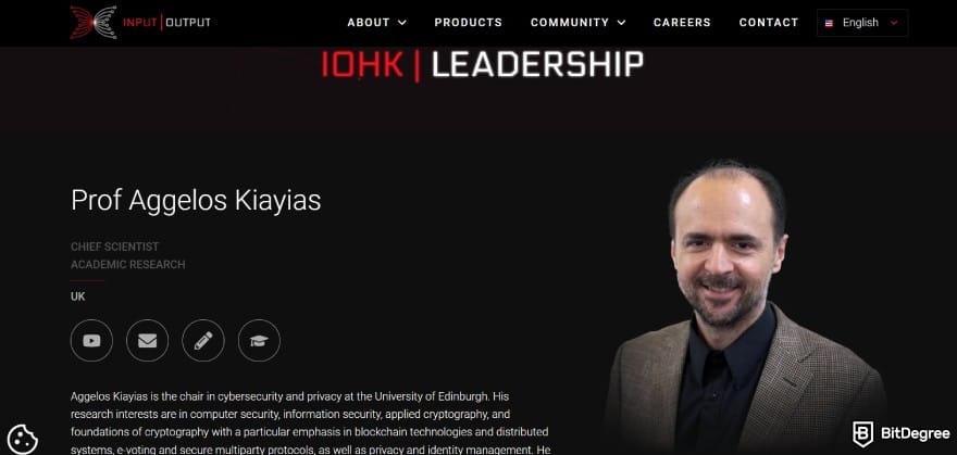 Is Cardano dead: Prof. Aggelos Kiayias, IOHK's leadership.