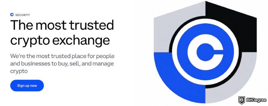 Is Coinbase safe: Coinbase security page.