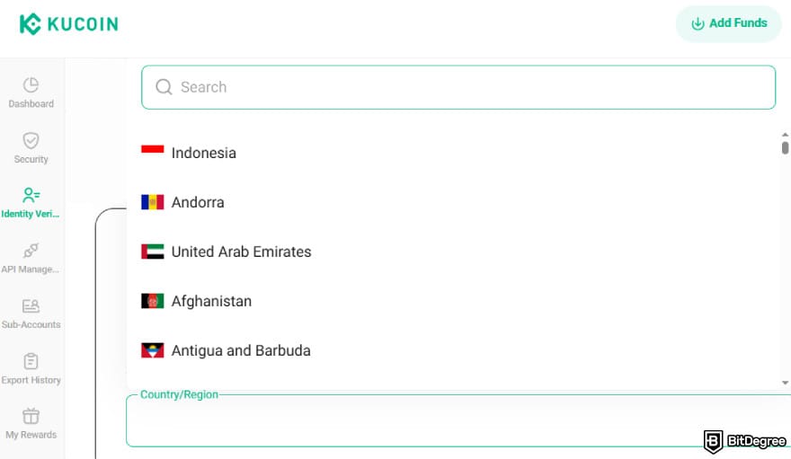 Is KuCoin safe: KuCoin supported countries and regions.