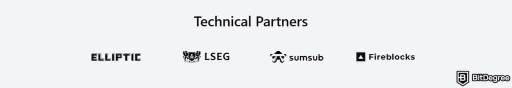 Is MEXC safe: MEXC's technical partners.