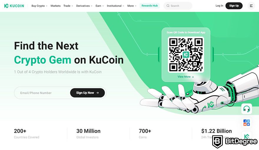 Is MOG coin a good investment: KuCoin homepage.