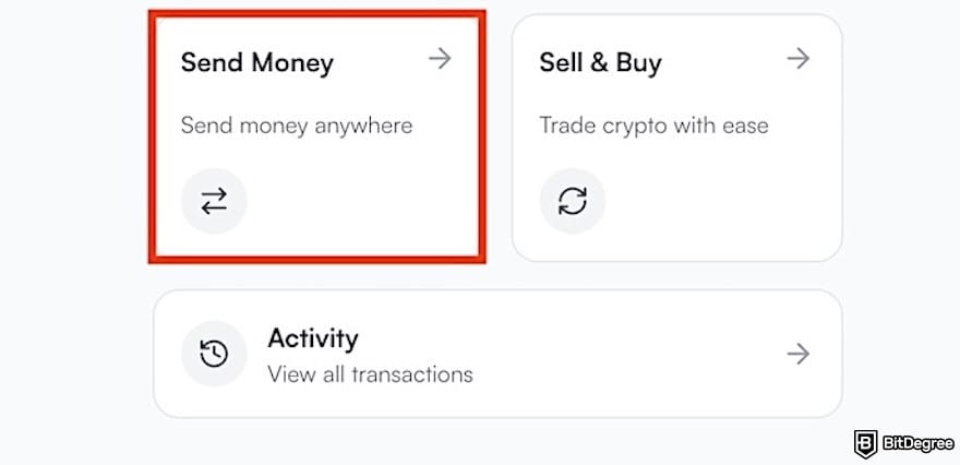 Is PayPal available in Turkey: the [Send Money] button on Ogvio outlined.