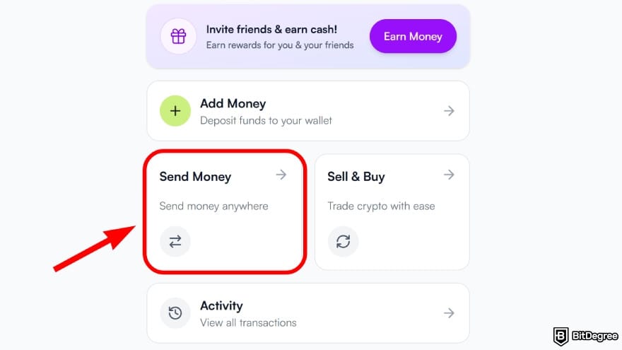 Is PayPal available in Philippines: choose [Send Money] from the dashboard.