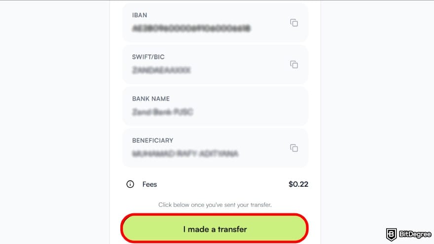 Is PayPal available in Philippines: confirm that you've made a transfer.