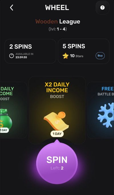 Is PixelTap Legit: a screenshot of Spin the Wheel feature on PixelTap.