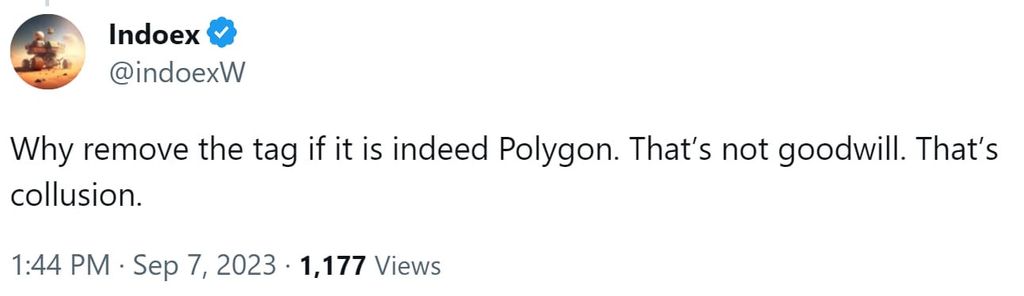 Is Polygon Dumping Its Own $Matic?