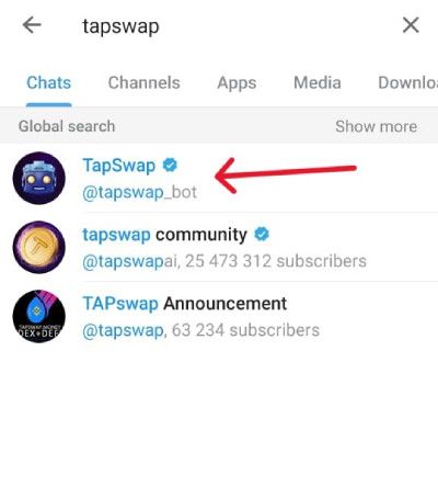 Is TapSwap legit: the bot.