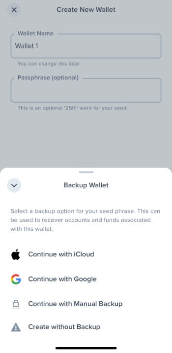 Is Uphold safe: choose backup option.