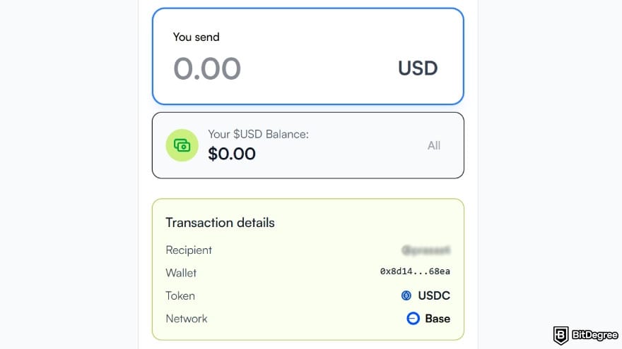 Is Wise available in Pakistan: input the amount of money to send.