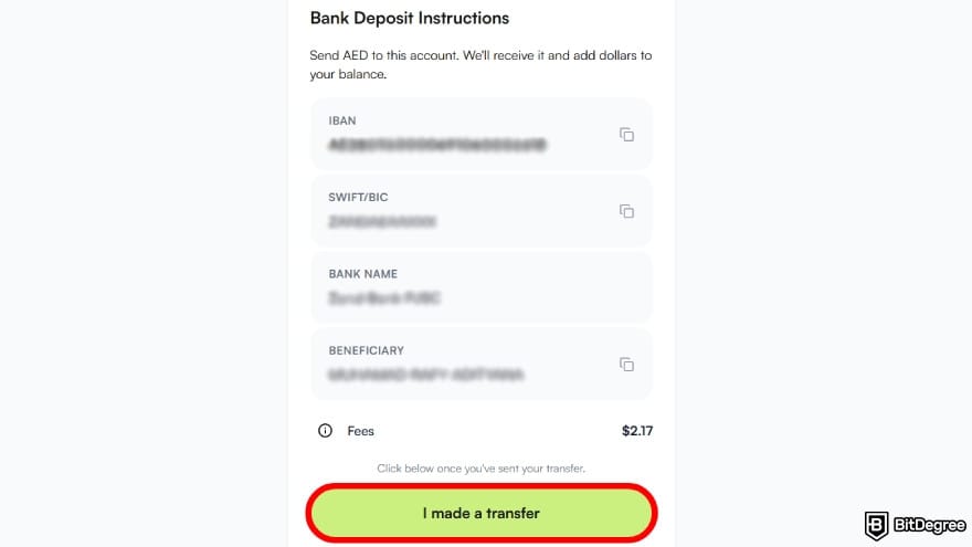 Is Wise available in Pakistan: confirm that you have made the transfer.