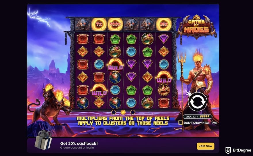 iWild Casino review: demo play.