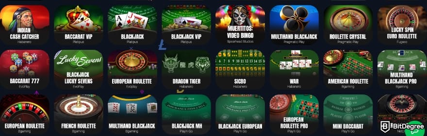 Jack.com review: casino game selections. Jack.com review: casino game selections.