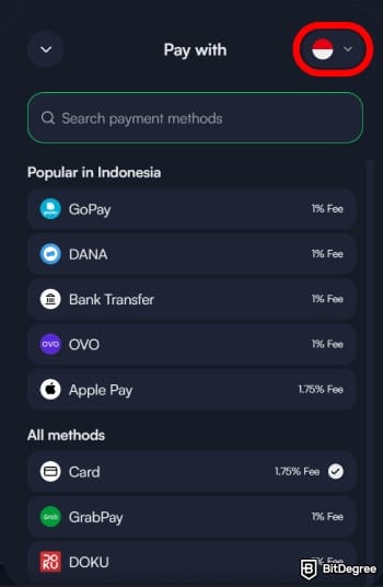 Jack.com review: select payment method. Jack.com review: select payment method.