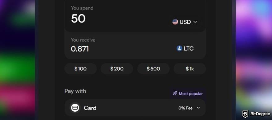 Jackbit casino review: purchase interface on Jackbit. Jackbit casino review: purchase interface on Jackbit.