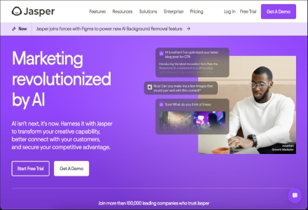 Jasper - Top-Notch Art and Text Generation in One Platform Jasper - Top-Notch Art and Text Generation in One Platform