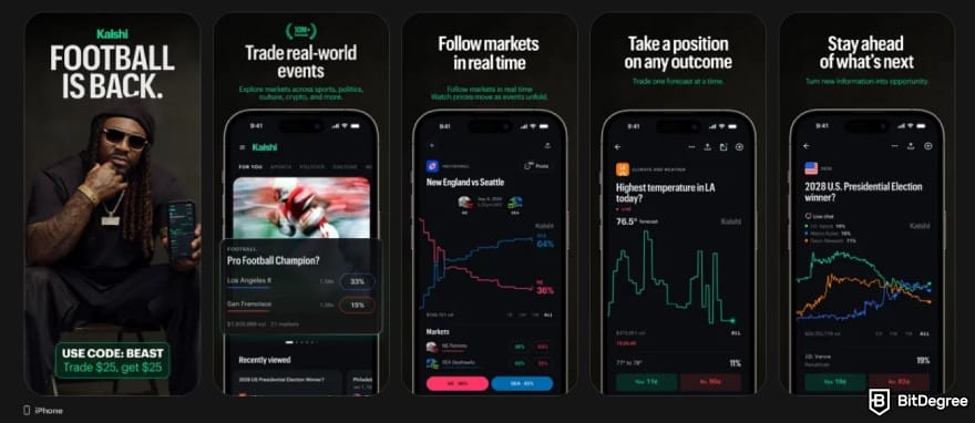 Kalshi review: the mobile app is available on Apple Store. Kalshi review: the mobile app is available on Apple Store.