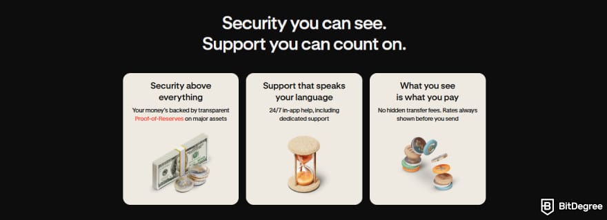 Krak app review: Krak's security and customer support.