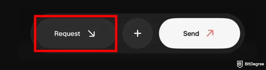 Krak app review: [Request] button on Krak.