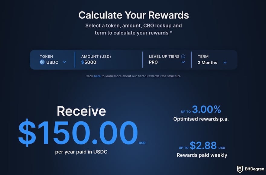 Kraken vs Crypto.com: Crypto.com's Earn calculator. Kraken vs Crypto.com: Crypto.com's Earn calculator.