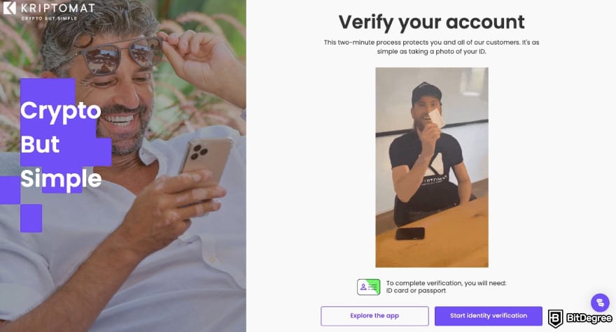 Kriptomat discount code: Kriptomat asking you to pass KYC. Kriptomat discount code: Kriptomat asking you to pass KYC.