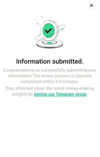 KuCoin KYC requirements: successful KYC submission on KuCoin App.