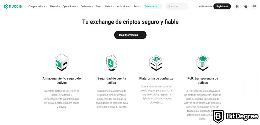 KuCoin Opiniones: Medidas de Seguridad.