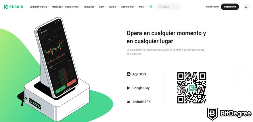 KuCoin Opiniones: KuCoin App.