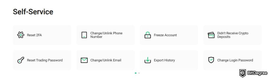 KuCoin staking: KuCoin's customer support page.