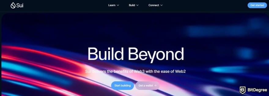 Layer 1 crypto list: Sui's website.