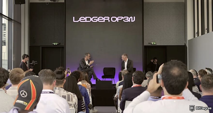 Ledger Atom explained: Ledger Op3n Conference.