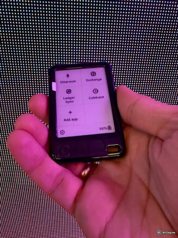 Ledger Nano Gen5 review: the Ledger Nano Gen5 up close.