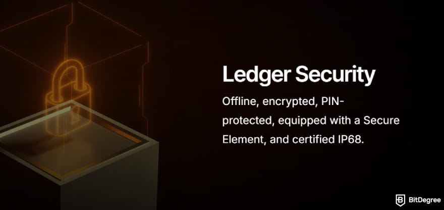 Ledger Recovery Key review: highlighting features of the card.