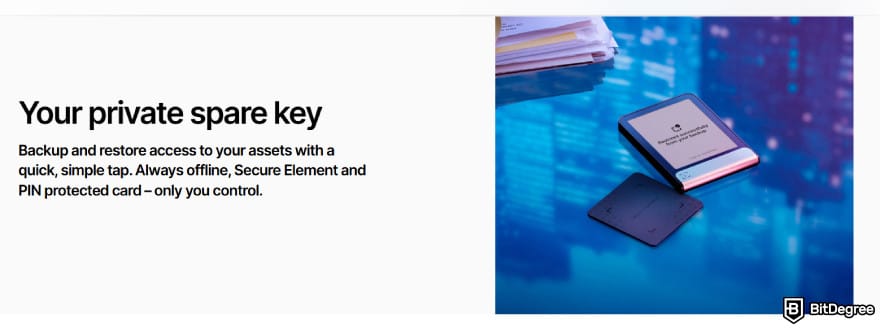 Ledger Recovery Key review: a private spare key for your assets.
