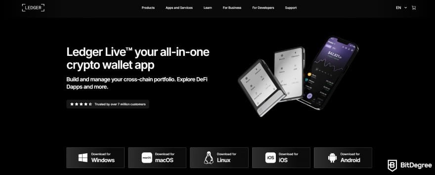 Ledger taxes: download Ledger Live.